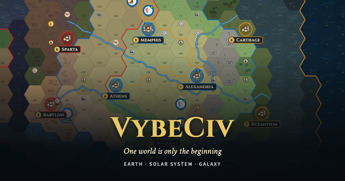I made a free civ-style strategy game where your whole planet becomes one tile of the Solar System. 